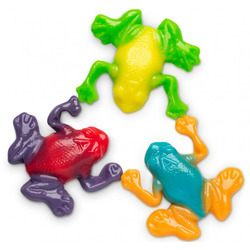 Gummi Rainforest Frogs 4/5lb